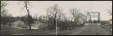 Gary Minnesota Heiberg Park 1910s Automobile Steel Bridge Dog Ranch Buildings picture