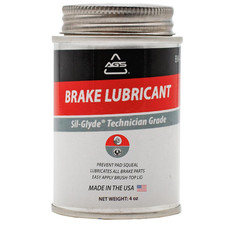 Automotive Solutions 4Oz Brush Top Sil-Glyde Silicone Brake Grease - Premium Bra picture