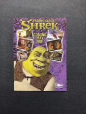 RARE SHREK 2001 ROOKIE Dart PROMO FIRST APPEARANCE CARD P-1 RC Vintage SCARCE  picture