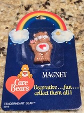 Vtg 1984 Care Bear Magnet Tenderheart Heart Bear Card American Greetings NEW  picture