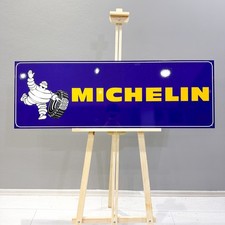 Michelin Bibendum – Tire Advertising Heavy Metal Sign–118 × 40 cm - 46.5” × 15.7 picture