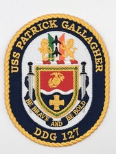 Ship's crest patch of USS PATRICK GALLAGHER (DDG 127) picture