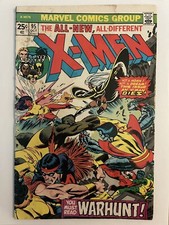 Uncanny X-Men #95 3rd App Of New X-Men Nightcrawler Death of Thunderbird 1975 VG picture