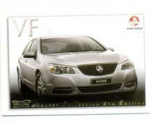 2014 Kryptyx 3rd Edition Master Collection Holden Card 324 VF Commodore Evoke picture