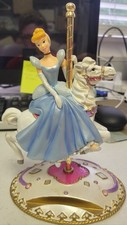 Vintage Disney Cinderella Carousel Horse Business Card Holder Rare picture