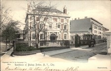 New York NY Residence of Bishop Potter Rotograph Co. c1905 Vintage Postcard picture