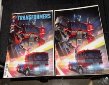 TRANSFORMERS #7 NM DA SILVA TRADE & VIRGIN VARIANT SET 2024 picture
