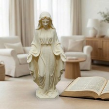 Virgin Mary Statue | Beige Cotton Finish picture