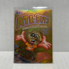Bitcoin Ate Bits #59 Cardsmiths 2022 Holo Crystal Sparkle Card (NM) picture