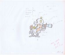 Cap'n Crunch Color Guide Original Art w/COA Animation Production Pencil 101C126C picture
