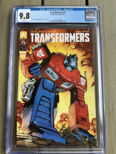 Transformers #1 CGC 9.8🔑 White Pages 🔥 Image Comics 10/2023 🔥 picture