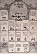 1925 Antique Print Ad Westinghouse ye Guide Merrie Christmas Good Housekeepi Dec picture