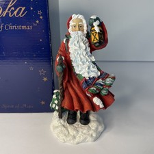 Pipka Reflections Of Christmas Midnight Visitor MIBs With Box Santa Figure 11300 picture