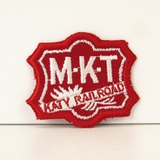 M-K-T Railroad Embroidered Patch Katy Railroad Shield Logo Sew-On picture