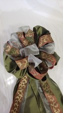 Hand Made Green Christmas Bow 22β picture