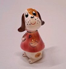 Vintage Norcrest Japan Ceramic Anthropomorphic Hound Dog Salt Shaker As Is Chips picture