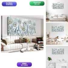 VEAEE Farmhouse Canvas Wall Art - Flowers Dandelion 20