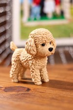 3D Printed Golden Doodle Desk Buddy | Cute Golden Doodle Dog Figurine | picture
