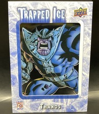 2016 Upper Deck Marvel Captain America 75th Anniversary Trapped Ice Thanos RARE picture
