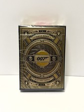 Theory11 James Bond 007 Playing Cards - Gold Foil Collectible Deck (New) picture