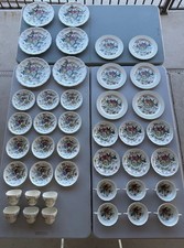 Vintage Copeland Spode Gainsborough S245 42-Piece (6 settings) China Set England picture