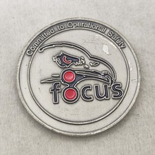 Amtrak FOCUS Committed to Operational Safety Challenge Coin picture