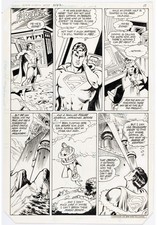 Action Comics #537 Story Page 8 Original Art (DC, 1982) picture
