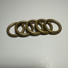 Vintage Magic Trick, Johnson Ellis Ring X2 Seamless Brass Ring picture