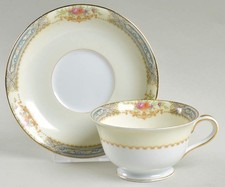 Noritake Lurline Cup & Saucer 447087 picture