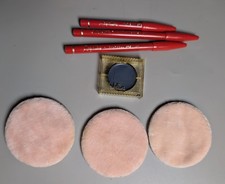 Vintage Maybelline Eye Makeup Eye Shadow Parisian Grey Pencils  50s-60s USA picture