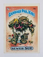 1985 Topps Garbage Pail Kids -Series 2 -Matte #79a SEWER SUE (VG) See PICS picture
