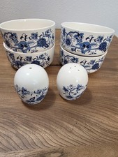 Vintage FW Woolworth Stores Wow1 Pattern Bowls, S&P Shakers, Matching, Porcelain picture