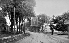 High Street View Westwood Massachusetts MA - Reprint picture