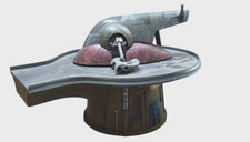 star wars diorama display base micro scale H 5 in x L 12 in x W 9.75 in  picture