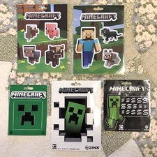 Minecraft Jinx First Run Sticker Party Steve Pet Baby Animal Mob Creeper Mojang picture