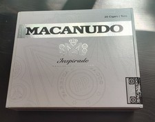 Macanudo Inspirate White Toro Empty Cigar Box - No Cigars Inside picture