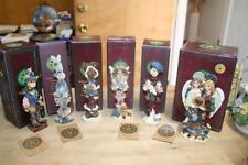Set of 6 Boyd's Bears Folkstone Collection Folk Art Series All Boxed Mint Cond. picture