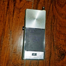 Vtg Transistor Radio 9 Band  Realtone Model 604 4 Ft Antenna Cosplay Prop 1966 picture