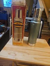  STANLEY Vintage Aladdin’s Thermos Quart Vacuum Bottle 1973 Original Box USA picture