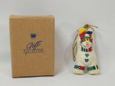 Vintage Avon Holiday Package Topper Snowman 1998 New  picture