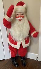 Vintage HAROLD GALE Christmas Standing Santa Claus Store Display 40” Tall picture