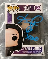 Krysten Ritter Jessica Jones Funko Pop #162 PSA Certified Autograph COA Marvel  picture