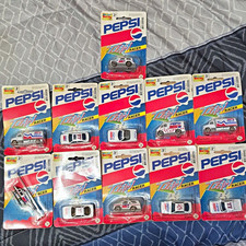 1993 Pepsi Team Racer Die-Cast Toy Vehicle Lot of 11 Sealed In Box picture