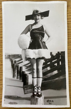 1920s RPPC HARRIET HAMMOND antique real photo postcard #4, MACK SENNETT COMEDIES picture