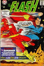 Flash, The (1st Series) #175 VF; DC | December 1967 Flash Superman Race - w/Bag+ picture