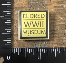 ELDRED WWII MUSEUM Military History Pennsylvania Travel Souvenir Lapel Hat Pin picture
