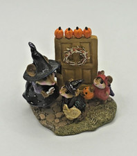 Wee Forest Folk M-280a Welcome Trick or Treaters Halloween LE Retired picture