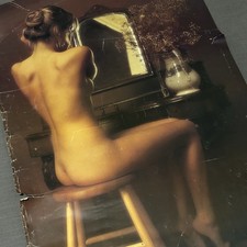 HUGE 27x39 Toilette Du Matin 1979 Original Vintage Poster Sexy French Girl picture