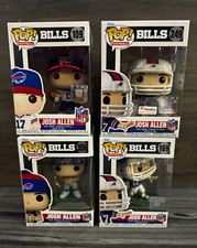 RARE Funko Pop Football Josh Allen Buffalo Bills Complete Lot# 109 169 249 350 picture