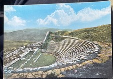 Teatro Greco di Segesta Greek Theater Color Postcard picture